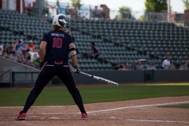 Keilani Ricketts Photo by Allie Martinez Courtesy of National Pro Fastpitch